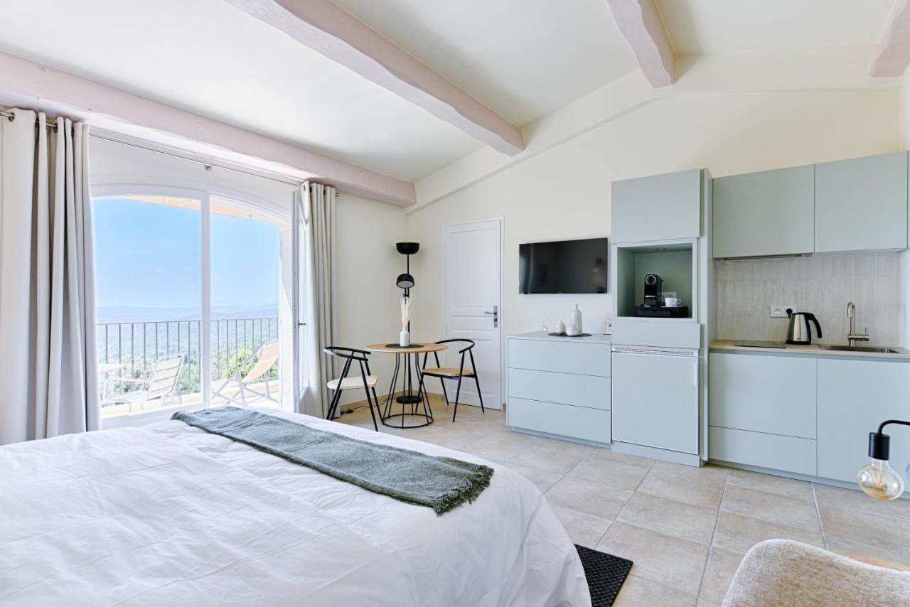 Terre D'Orizon Apartman Tourrettes-sur-Loup Szoba fotó